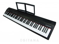 Roland GO:PIANO 88 Piano Digital Preto Eletrico portátil economico pilhas colunas computador bluetooth